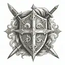 Crusaders tattoo design idea