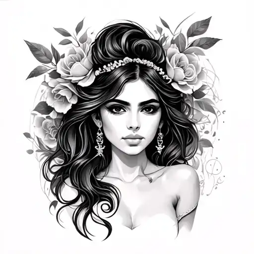 Nidhi tattoo design idea