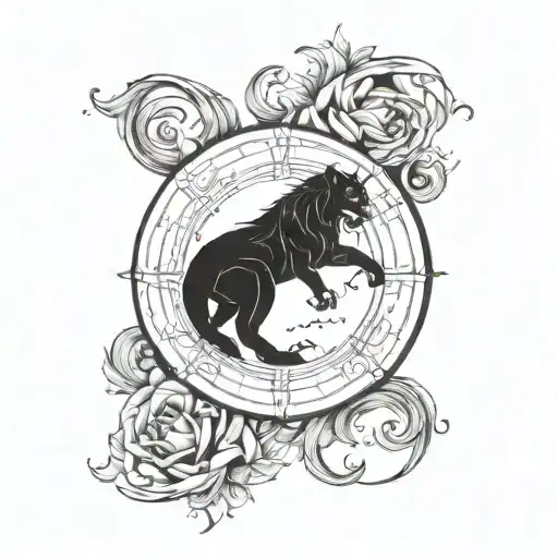 Create a wrist tattoo which should be at least 8 inches depicting sigma image tattoo design idea