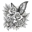 3 sisters tattoo design idea