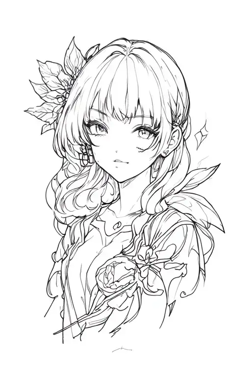 cool and funky anime tattoo design tattoo design idea