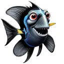 Dory tattoo design idea