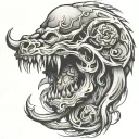 make into logo tattoo design idea