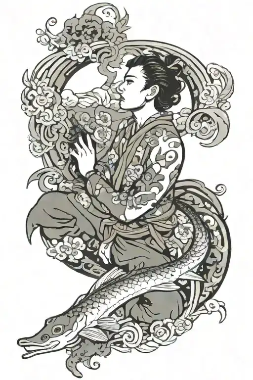 Andy, Saggitarius, Nonbinary, Miami tattoo design idea