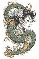 Andy, Saggitarius, Nonbinary, Miami tattoo design idea