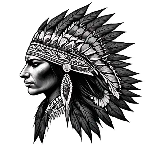 Choctaw tattoo design idea