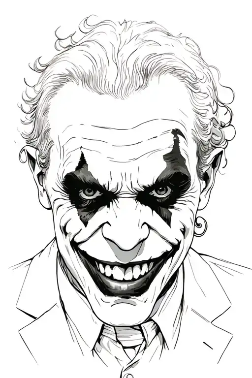 joker play 4 keeps tattoo design idea