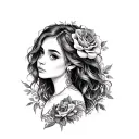 Isabelle tattoo design idea