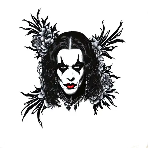 marilyn manson tattoo design idea