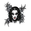 marilyn manson tattoo design idea