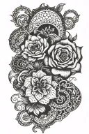 Medium sized inner forearm tattoo tattoo design idea