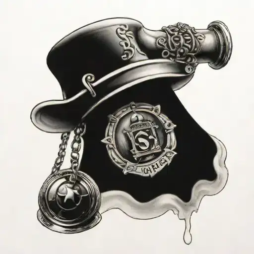 a tatto incoprating the SSC Napoli N and the Liberty Bell  tattoo design idea