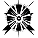 nuclear punk tattoo design idea
