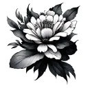 stave wit hsome notes floating tattoo design idea