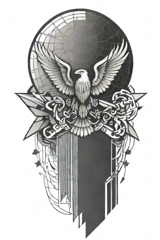 usmc eagle globe tattoo design idea