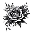Qos bbc blacked tattoo design idea
