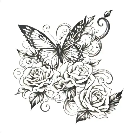 serendipity tattoo design idea
