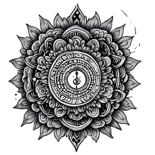 Karma sanskrit tattoo design idea