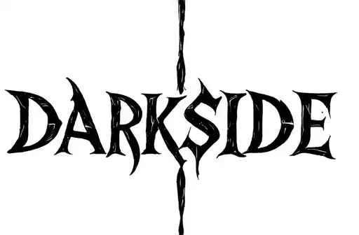 "DARKSIDE" tattoo design idea