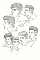 one direction group tattoo design tattoo design idea