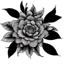 Korean tattoo design idea