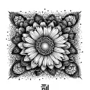 Korean tattoo design idea