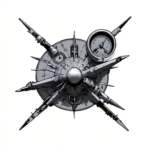 chrono trigger plane epoch tattoo design idea