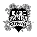 "bbc owned" hearts and roses tattoo design idea