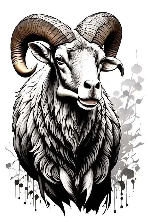 have a ram starting tricep down to the forearm tattoo incorperate , 4.6.75 , 23.6.75 and just random coordinates tattoo design idea