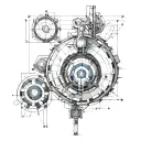 schematic of wheatley from Portal 2  tattoo design idea