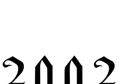 "2002
" tattoo design idea