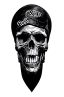 rock n roll tattoo design idea