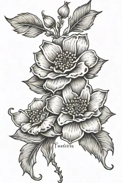 A delicate and beautiful tattoo design featuring the name Faustina in a central and prominent position on the forearm, incorporating elements that represent her personality traits such as kindness, playfulness, and joy. The design should be minimalist in style to appeal to a 45-year-old man. tattoo design idea