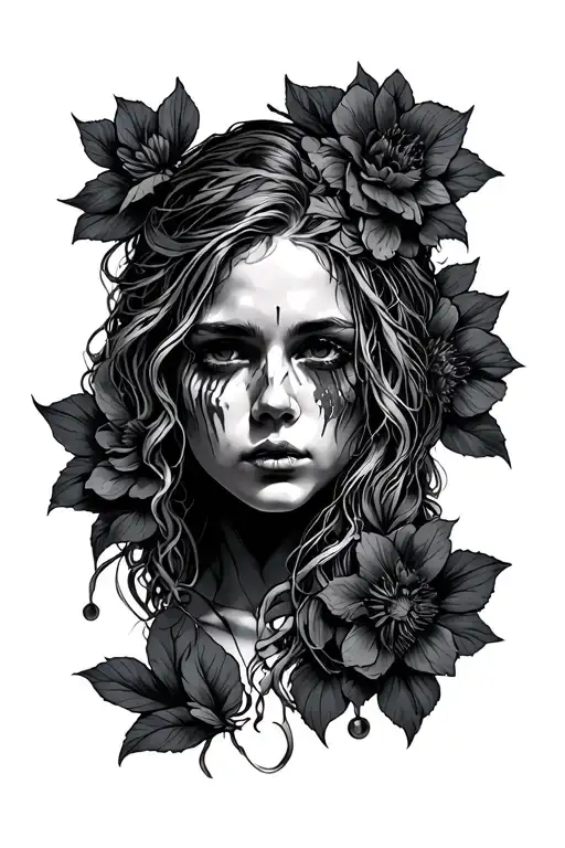 Survivor Of Abuse tattoo design idea