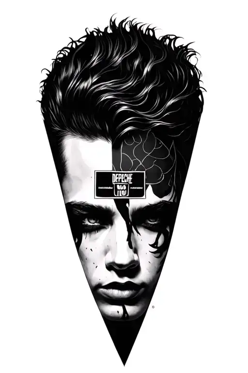 Depeche Mode album covers tattoo design idea