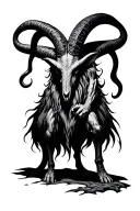 Baphomet tattoo design idea