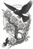 pyramideyeball,dragon,roses,tree of life,waterfall,moon,whale,nasty,raven, snakes,earth,mushrooms,marijuana  tattoo design idea