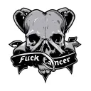 Fuck Cancer tattoo design idea