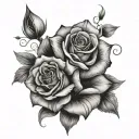 hopeless romantic tattoo design idea