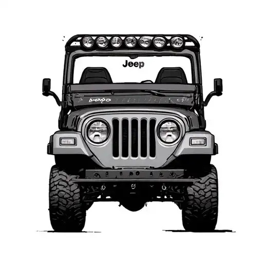 JEEP album tattoo design idea