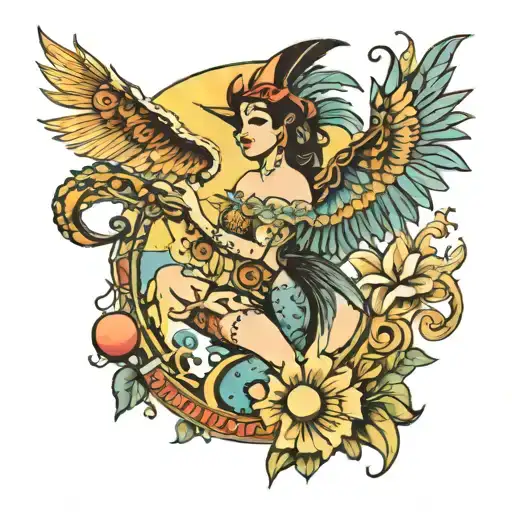 carnival rio scene tattoo tattoo design idea