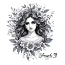 Proverbs 31 tattoo design idea