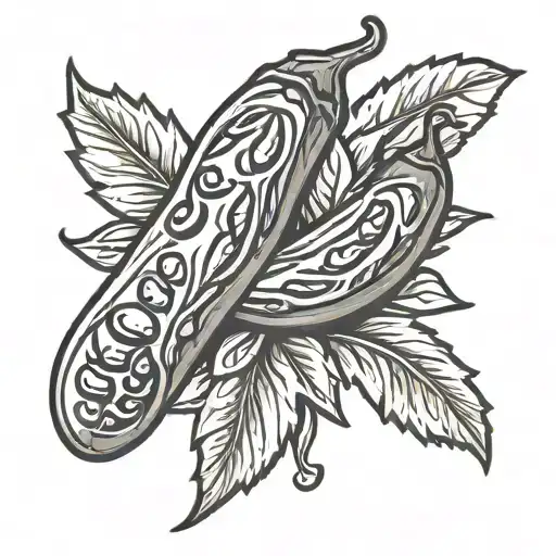 jalapeno tattoo design idea