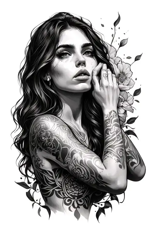 extreme narcissistic abuse survivor tattoo design idea