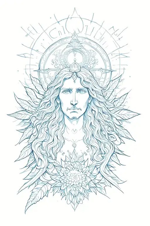 god grant me the serenity tattoo design idea