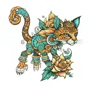 Tanvi tattoo design idea