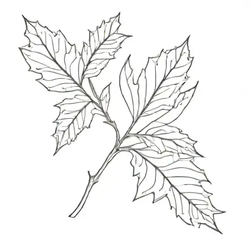 treaty oak revival tattoo design idea