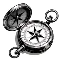Pocket Compass tattoo design idea