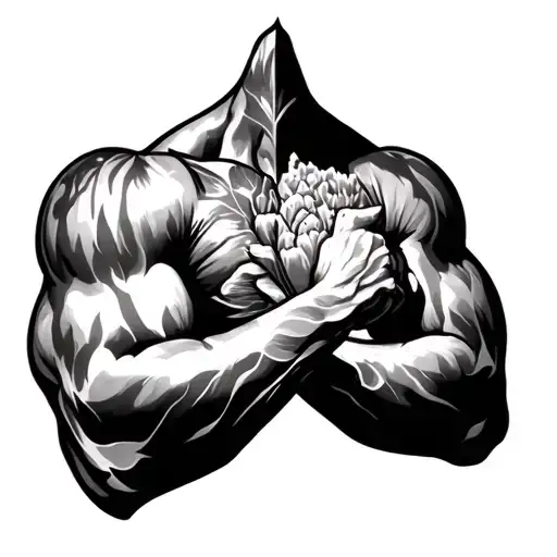 Bicep tattoo design idea