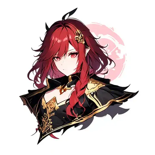 Astolfo from fate tattoo design idea